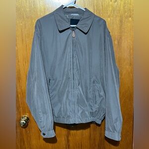 Like New London Fog Men’s Jacket Size L Color: greyish beige